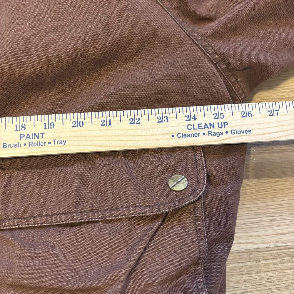 Vintage Field And Stream Chore Coat Men's XL Barn Jacket Corduroy Collar Lining - Picture 14 of 16